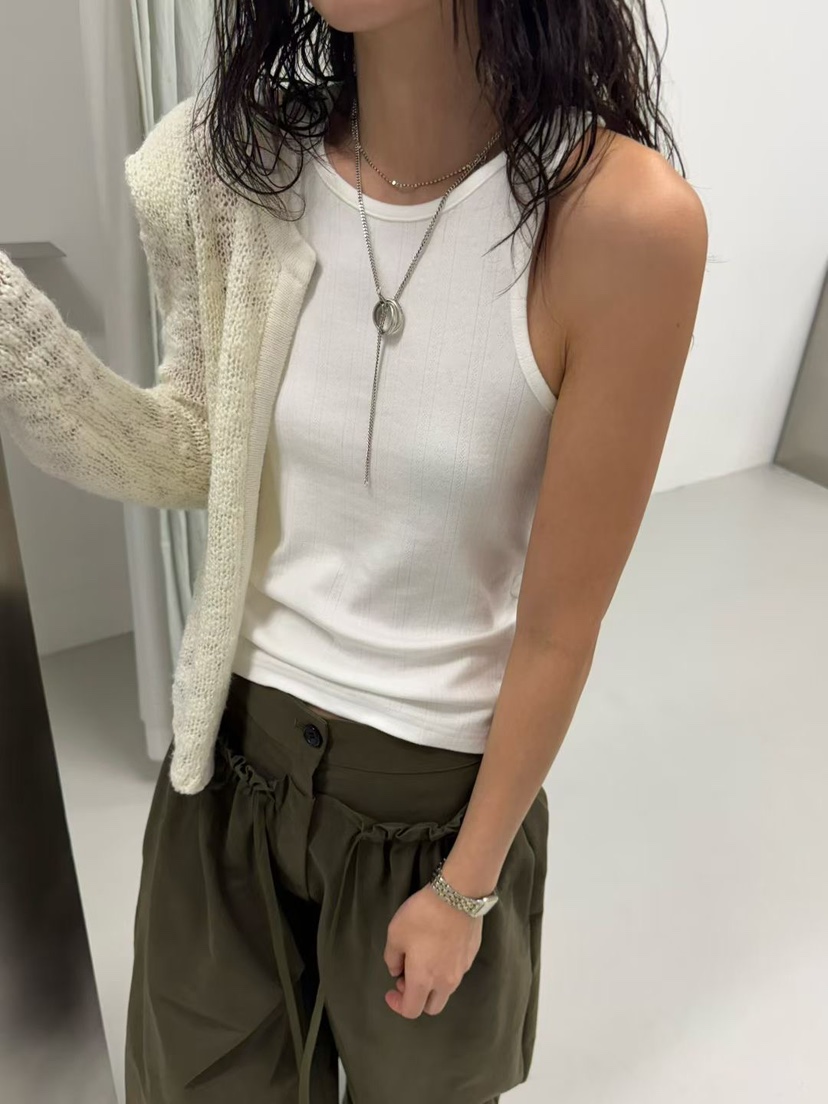 MINIMUZE東大門㊣實拍女裝新款人氣熱賣時尚休閑職業吊帶背心MINIMUZE吊帶/背心