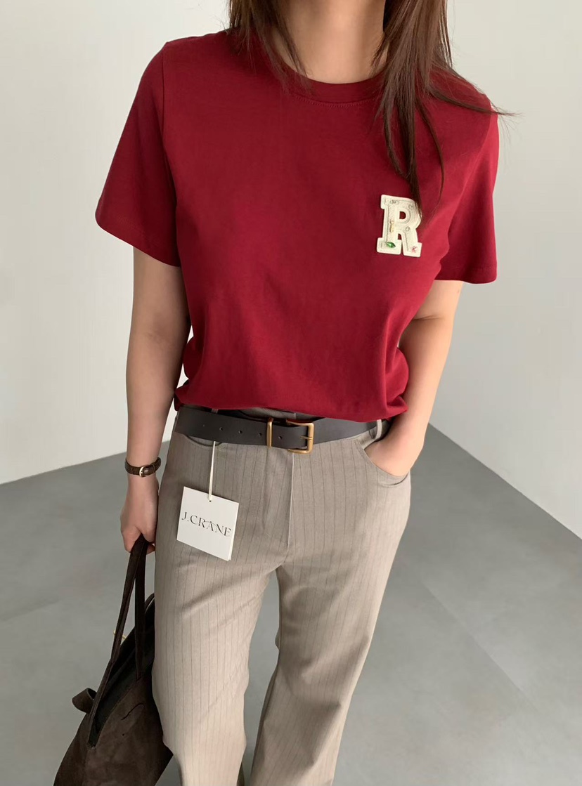 J CRANE-A東大門㊣直郵女裝新品25秋冬時尚職業休閑推薦T恤J CRANET恤