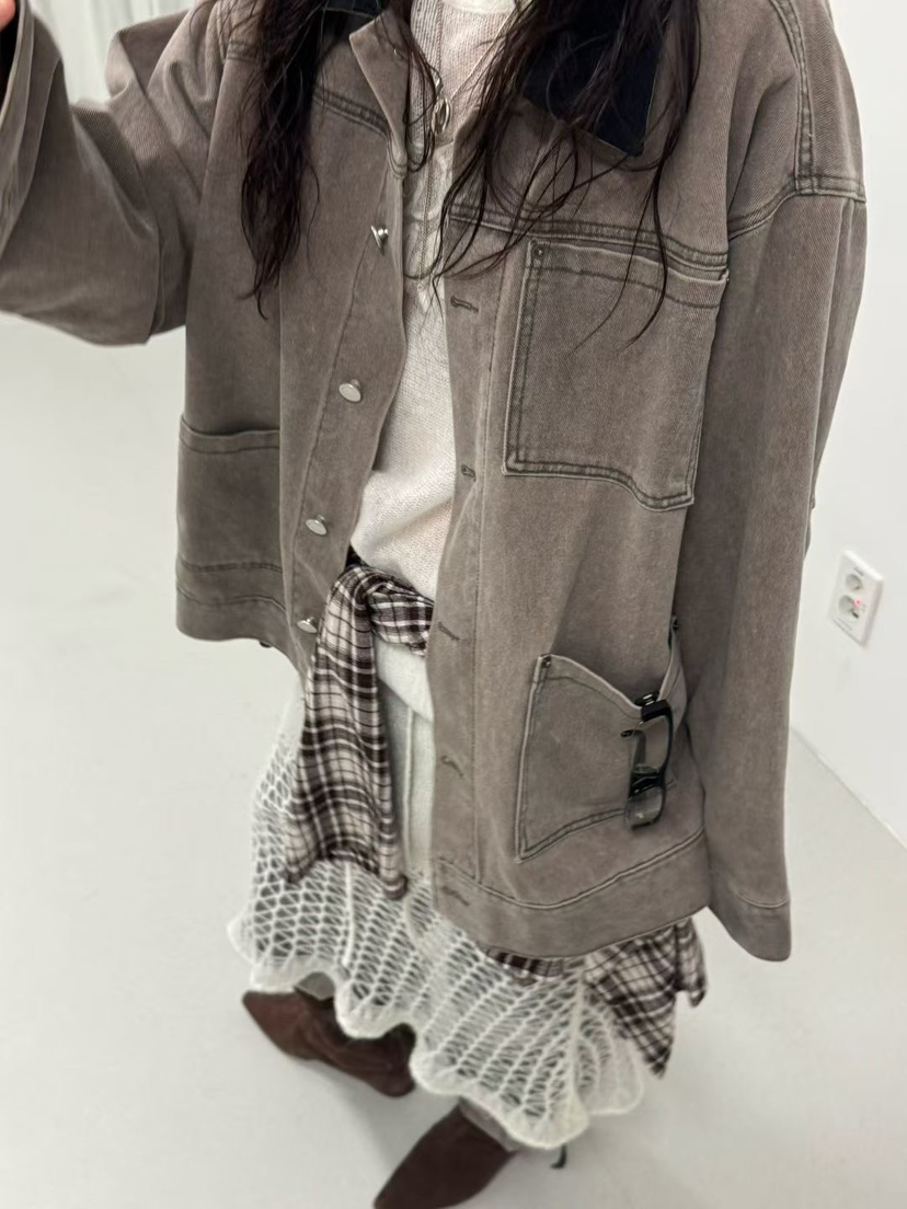 MINIMUZE東大門㊣代購女裝新品真品人氣推薦職業時尚25秋冬夾克MINIMUZE夾克