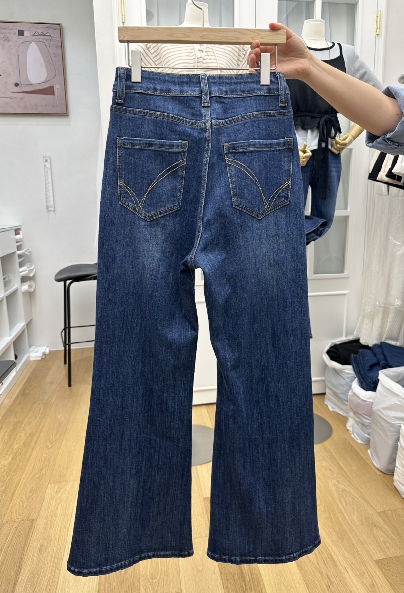 RE:FRESH-L韓國直郵㊣女裝新款休閑人氣時尚熱賣25秋冬牛仔褲RE:FRESH牛仔褲