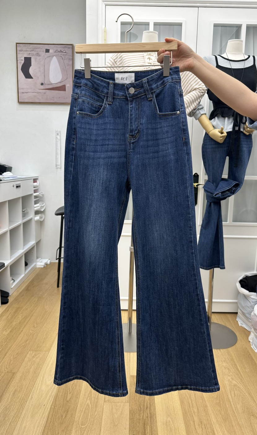 RE:FRESH-L韓國直郵㊣女裝新款休閑人氣時尚熱賣25秋冬牛仔褲RE:FRESH牛仔褲