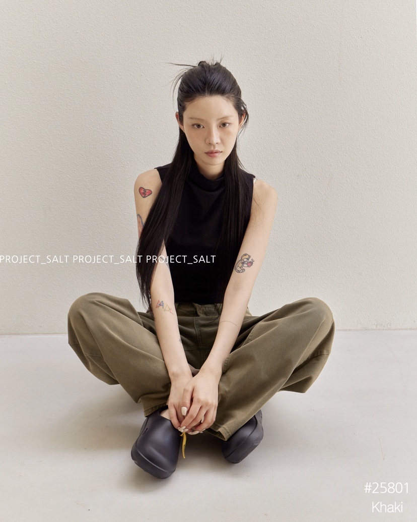 PROJECT SALT韓國代購㊣女裝新款真品牛仔褲PROJECTSALT牛仔褲