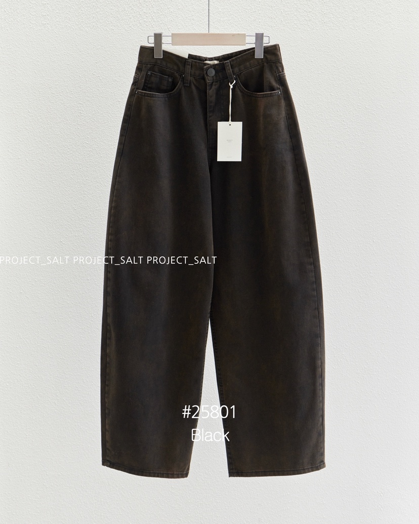 PROJECT SALT韓國代購㊣女裝新款真品牛仔褲PROJECTSALT牛仔褲圖色4