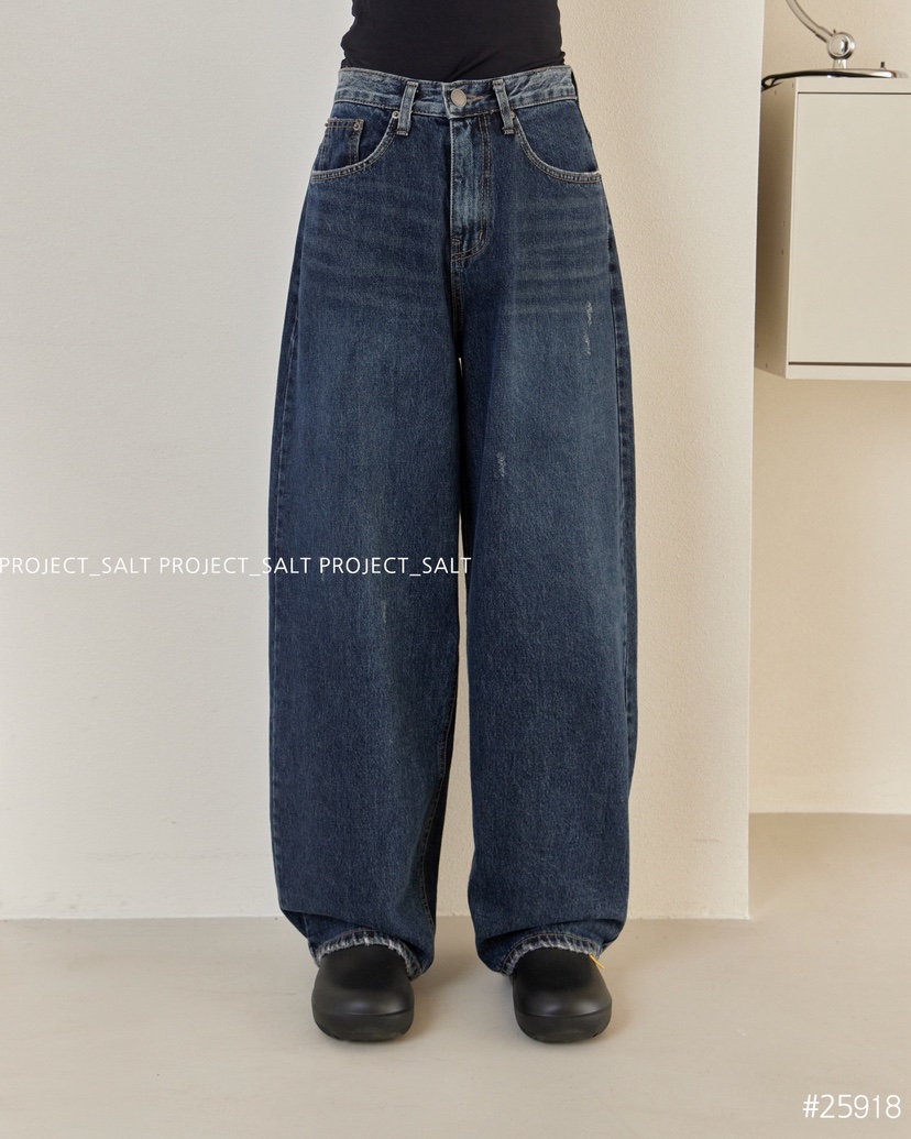 PROJECT SALT韓國代購㊣女裝新款時尚牛仔褲PROJECTSALT牛仔褲圖色1