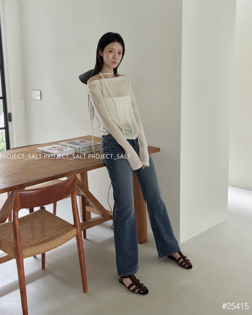 PROJECT SALT東大門㊣代購女裝新品真品牛仔褲PROJECTSALT牛仔褲