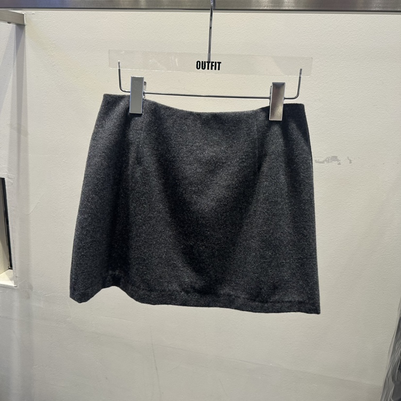 OUTFIT東大門㊣實拍女裝新款時尚25秋冬推薦熱賣人氣真品短裙OUTFIT短裙圖色1