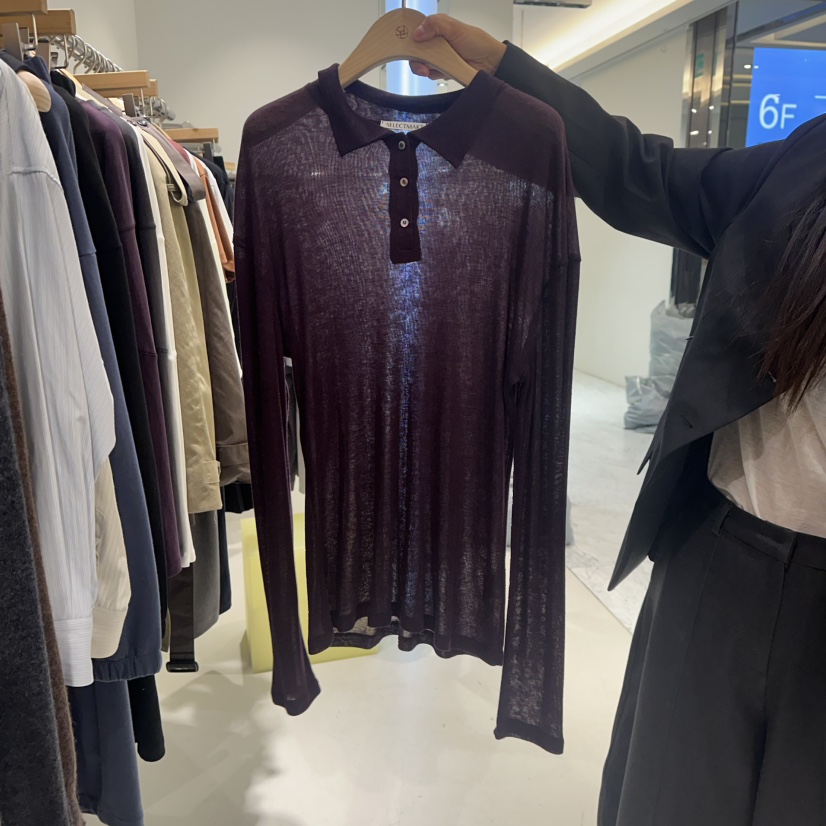 SELECT MARKET東大門㊣直郵女裝新款25秋冬時尚熱賣長袖T恤SELECT MARKET長袖T恤圖色4