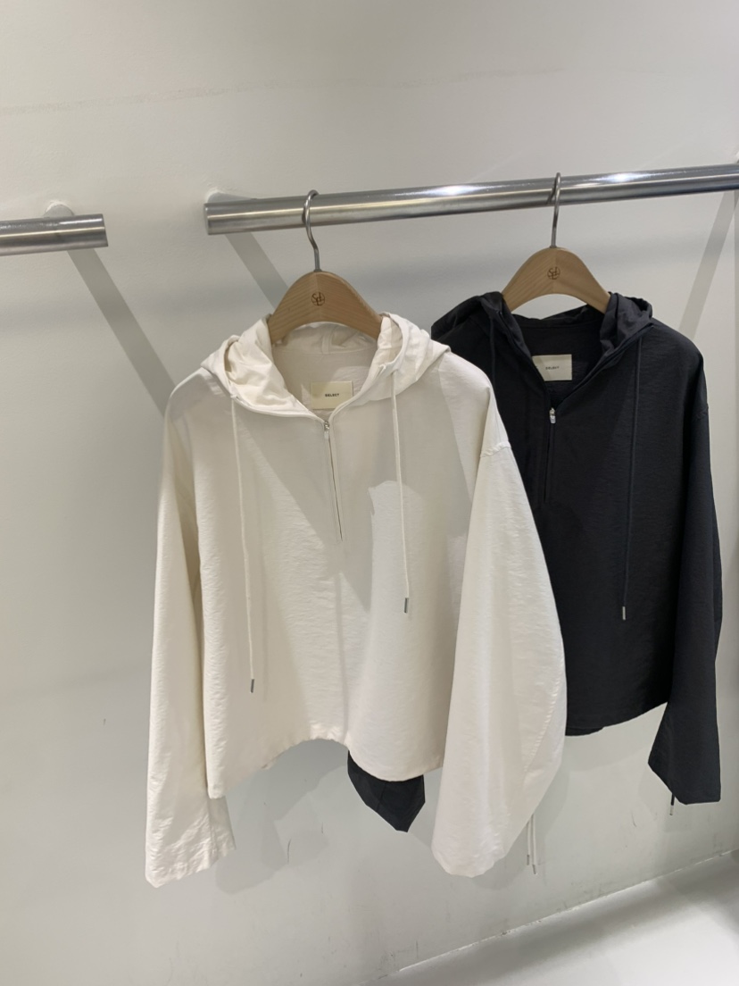 SELECT MARKET東大門㊣代購女裝新款職業休閑熱賣衛衣拉鏈SELECT MARKET衛衣