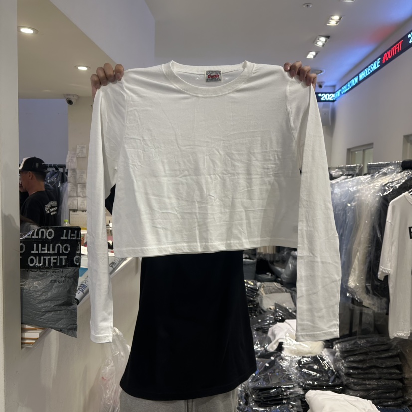 OUTFIT韓國代購㊣女裝新品人氣真品職業25秋冬推薦休閑長袖T恤OUTFIT長袖T恤圖色1