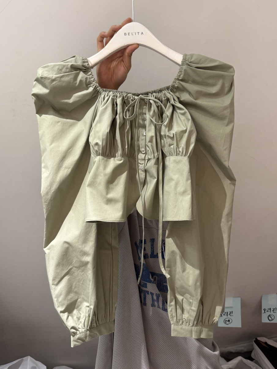 BELITA-L東大門㊣代購女士新品職業休閑熱賣襯衫蕾絲衫長款BELITA-L襯衫/蕾絲衫圖色3