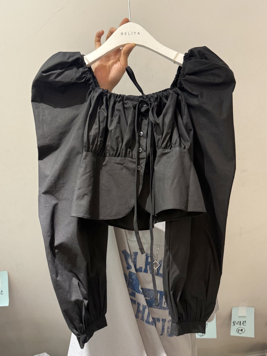 BELITA-L東大門㊣代購女士新品職業休閑熱賣襯衫蕾絲衫長款BELITA-L襯衫/蕾絲衫圖色4