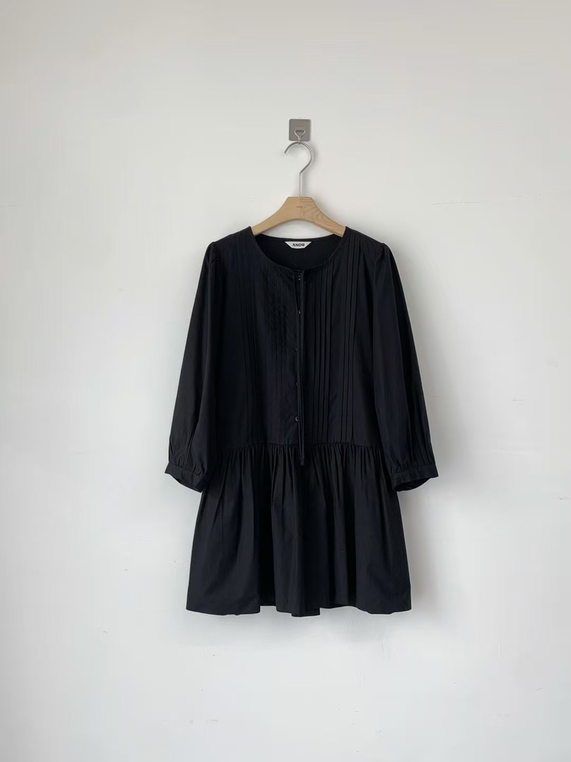 ANOU韓國代購㊣女士新品推薦25秋冬熱賣人氣時尚真品連衣裙ANOU連衣裙圖色2
