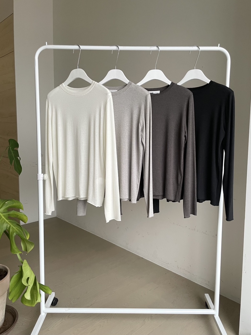 URBANE cloth東大門㊣實拍女士新款25秋冬休閑真品長袖T恤URBANE cloth長袖T恤