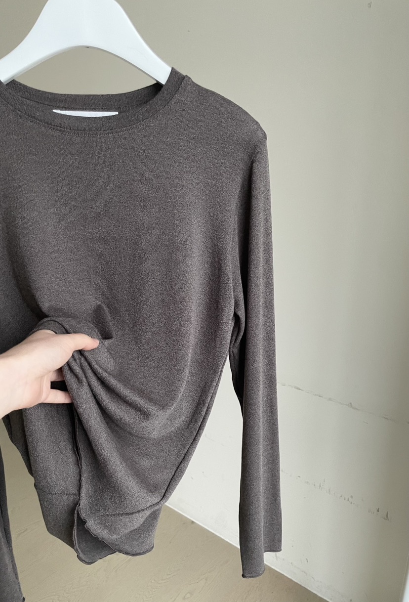 URBANE cloth東大門㊣實拍女士新款25秋冬休閑真品長袖T恤URBANE cloth長袖T恤