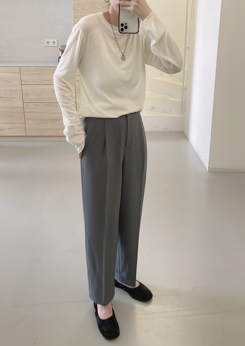 URBANE cloth東大門㊣實拍女士新款25秋冬休閑真品長袖T恤URBANE cloth長袖T恤