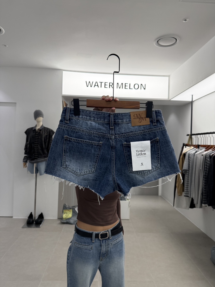 WATERMELON韓國直郵㊣女士新款熱賣真品25秋冬推薦職業短褲WATER MELON短褲