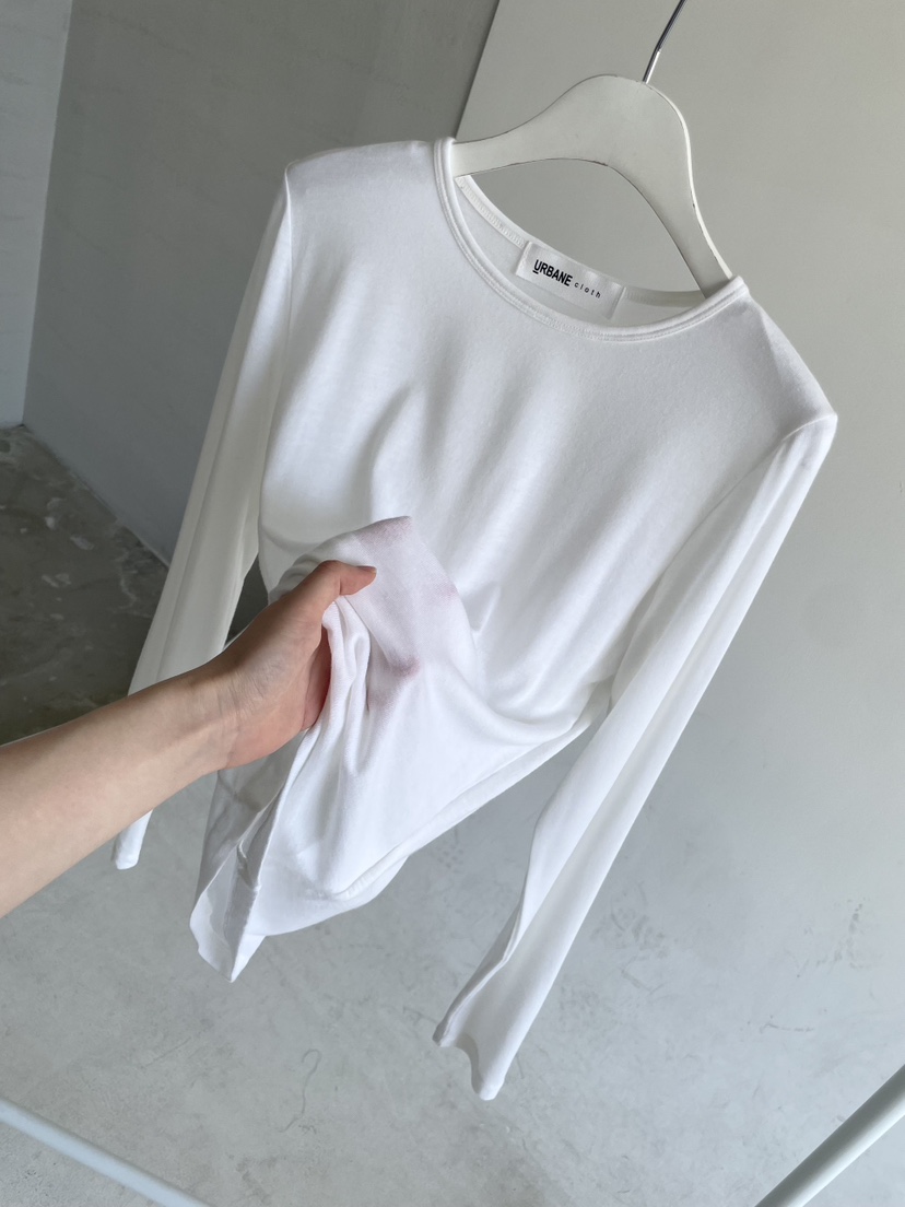 URBANE cloth東大門㊣代購女裝新款真品人氣職業休閑長袖T恤URBANE cloth長袖T恤