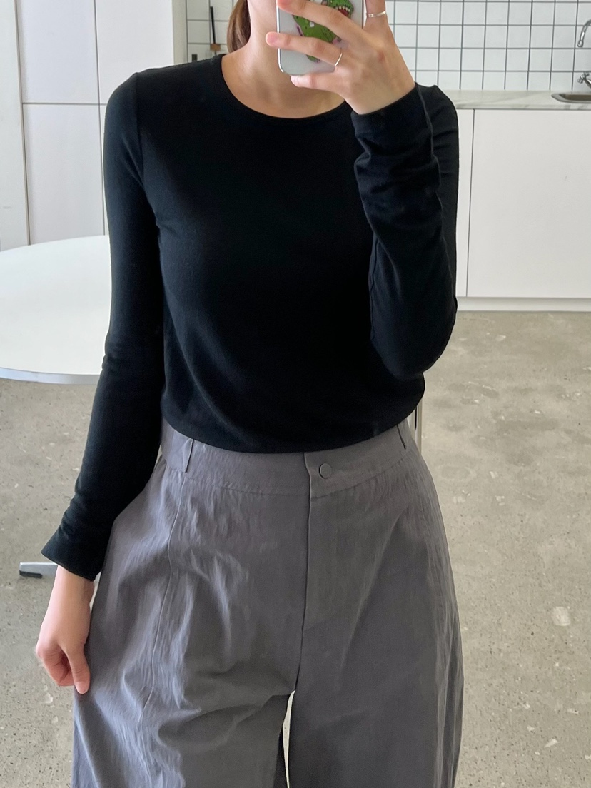 URBANE cloth東大門㊣代購女裝新款真品人氣職業休閑長袖T恤URBANE cloth長袖T恤