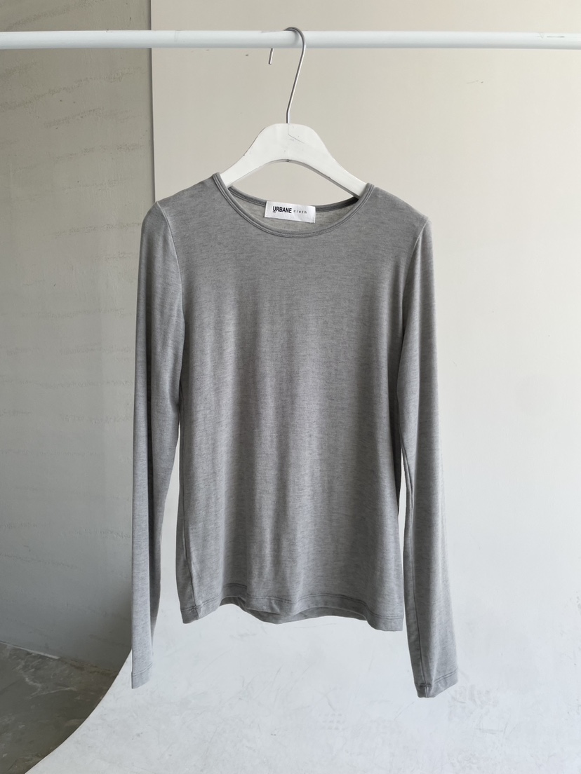URBANE cloth東大門㊣代購女裝新款真品人氣職業休閑長袖T恤URBANE cloth長袖T恤圖色3
