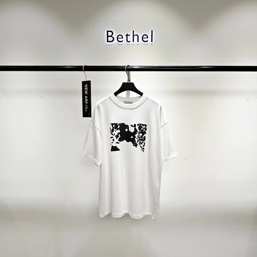 BETHEL東大門㊣直郵女士新品熱賣推薦休閑時尚真品職業25秋冬T恤BETHELT恤圖色1
