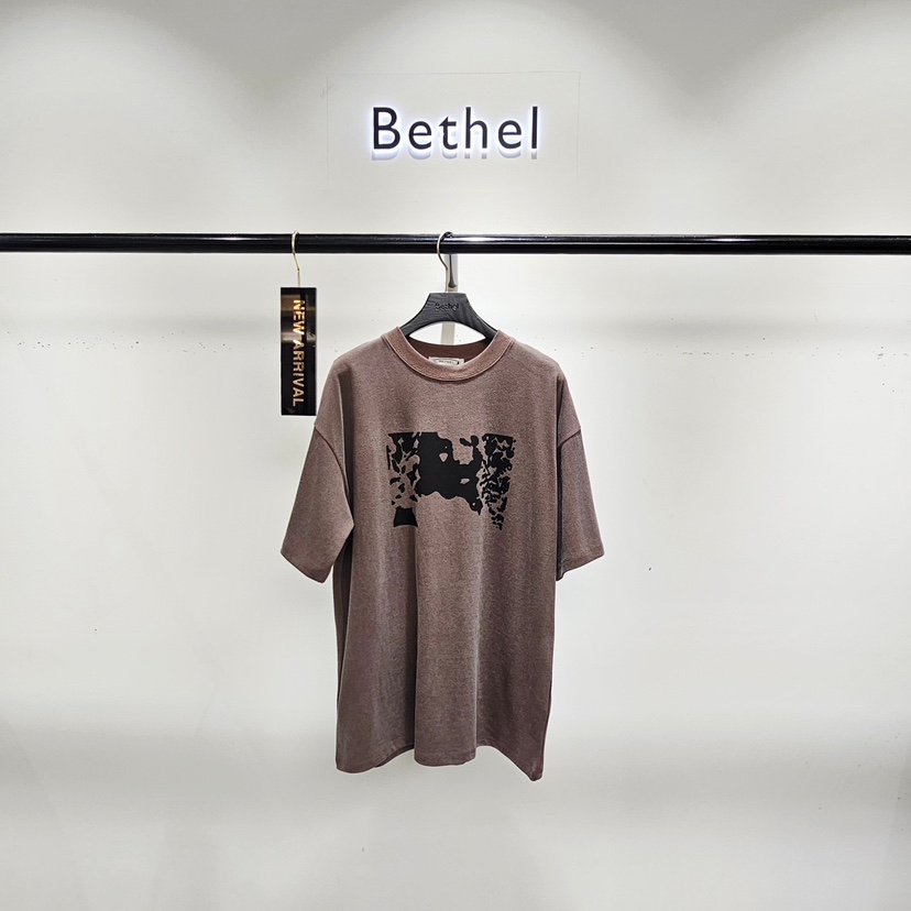 BETHEL東大門㊣直郵女士新品熱賣推薦休閑時尚真品職業25秋冬T恤BETHELT恤圖色2