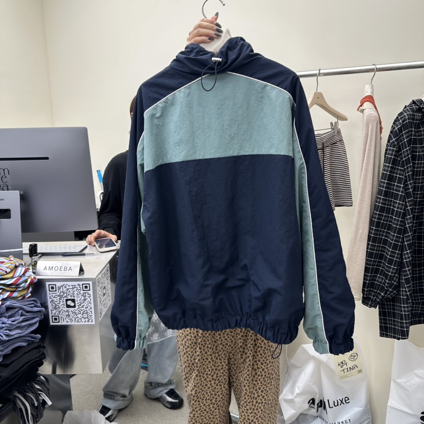 AMOEBA東大門㊣直郵女士新品時尚推薦25秋冬真品夾克里外穿AMOEBA夾克