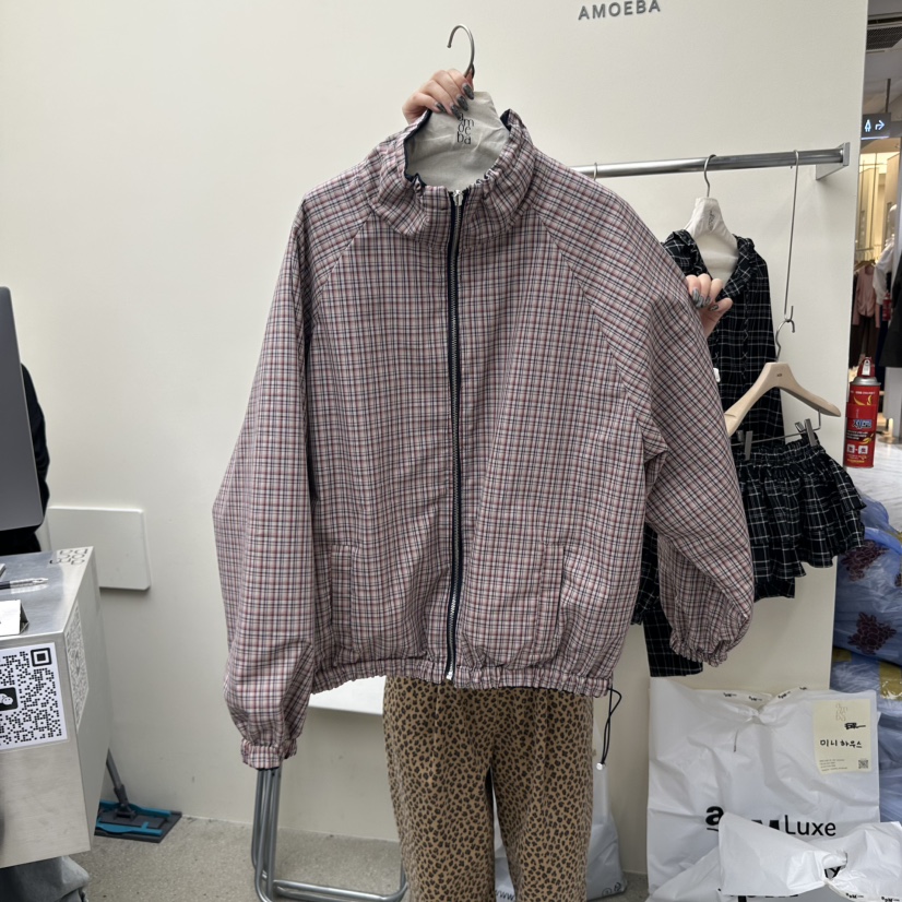 AMOEBA東大門㊣直郵女士新品時尚推薦25秋冬真品夾克里外穿AMOEBA夾克