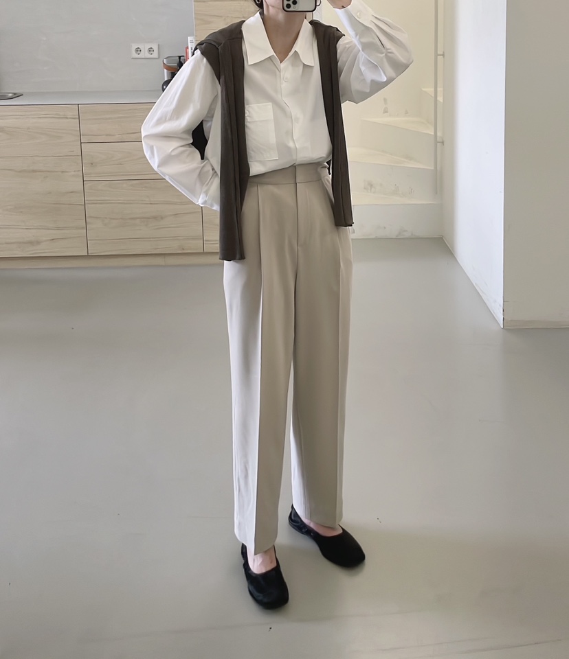 URBANE cloth韓國代購㊣女裝新款真品人氣休閑時尚職業休閑褲URBANE cloth休閑褲