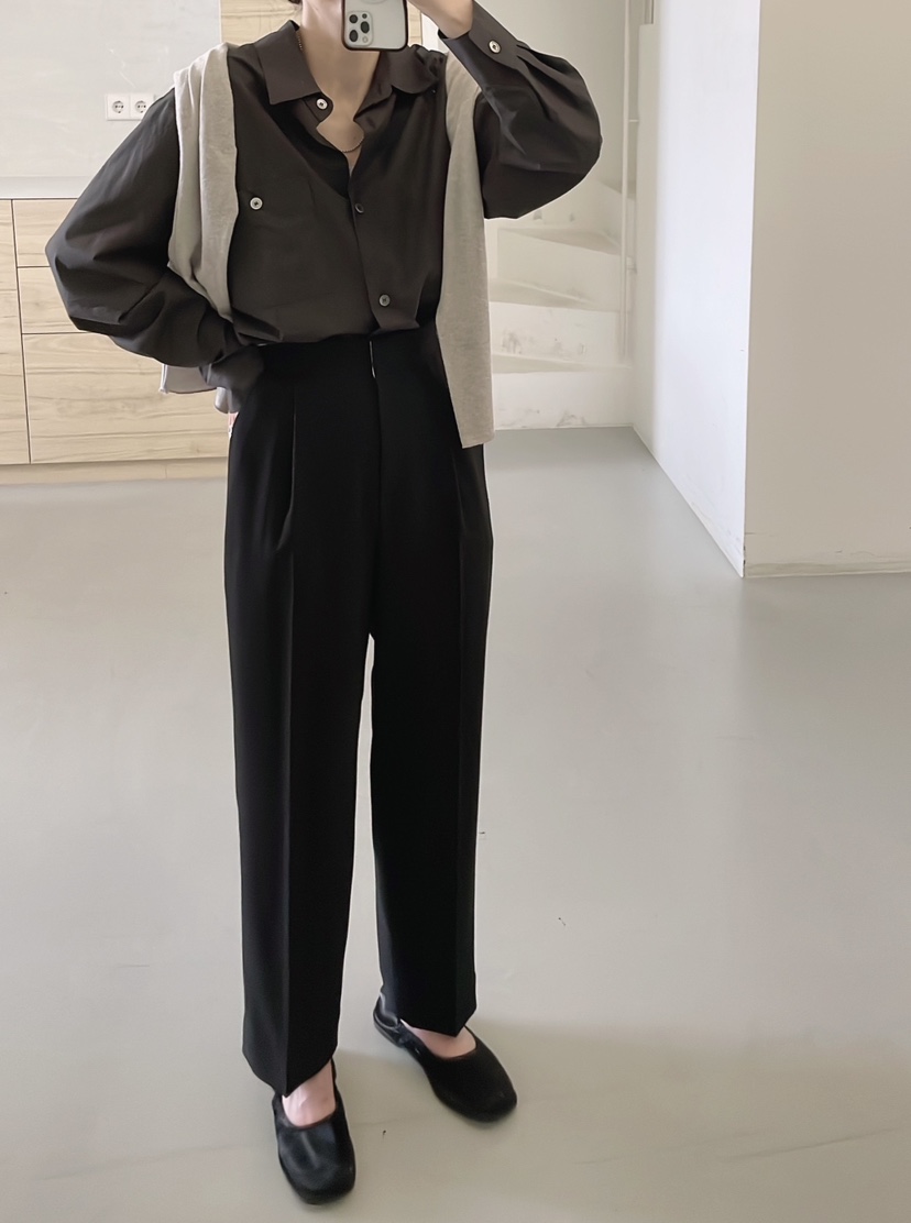 URBANE cloth韓國代購㊣女裝新款真品人氣休閑時尚職業休閑褲URBANE cloth休閑褲