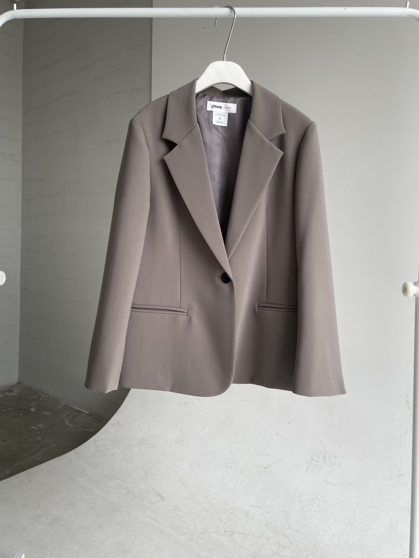 URBANE cloth韓國代購㊣女士新款熱賣25秋冬推薦職業時尚夾克URBANE cloth夾克圖色1
