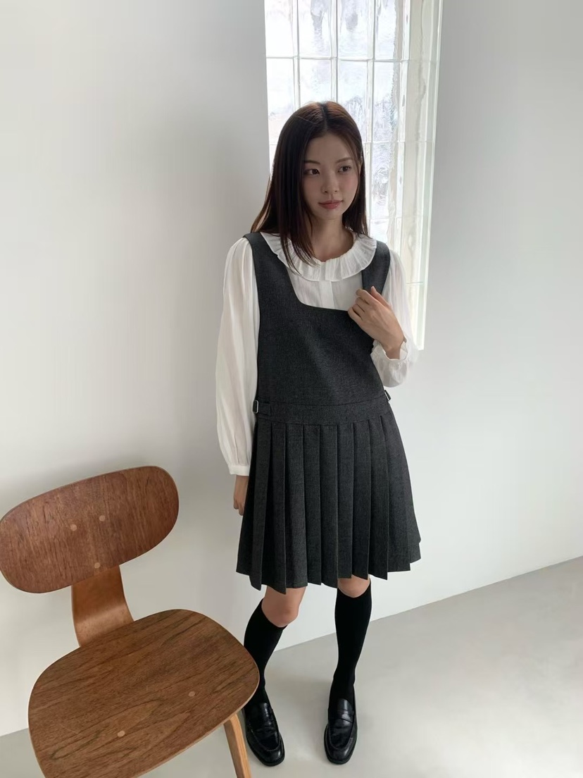 ANOU東大門㊣直郵女士新款時尚25秋冬推薦休閑熱賣職業連衣裙ANOU連衣裙