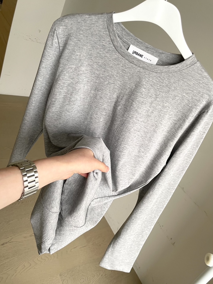 URBANE cloth東大門㊣直郵女士新品休閑真品時尚人氣長袖T恤URBANE cloth長袖T恤