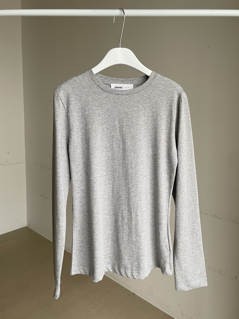 URBANE cloth東大門㊣直郵女士新品休閑真品時尚人氣長袖T恤URBANE cloth長袖T恤圖色1