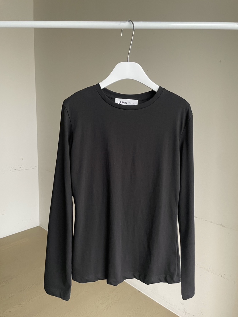 URBANE cloth東大門㊣直郵女士新品休閑真品時尚人氣長袖T恤URBANE cloth長袖T恤圖色3