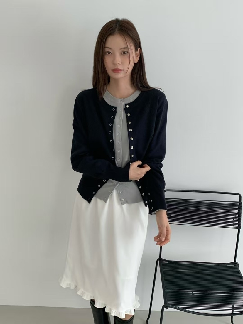 ANOU東大門㊣實拍女裝新品人氣真品休閑推薦25秋冬熱賣針織衫ANOU針織衫