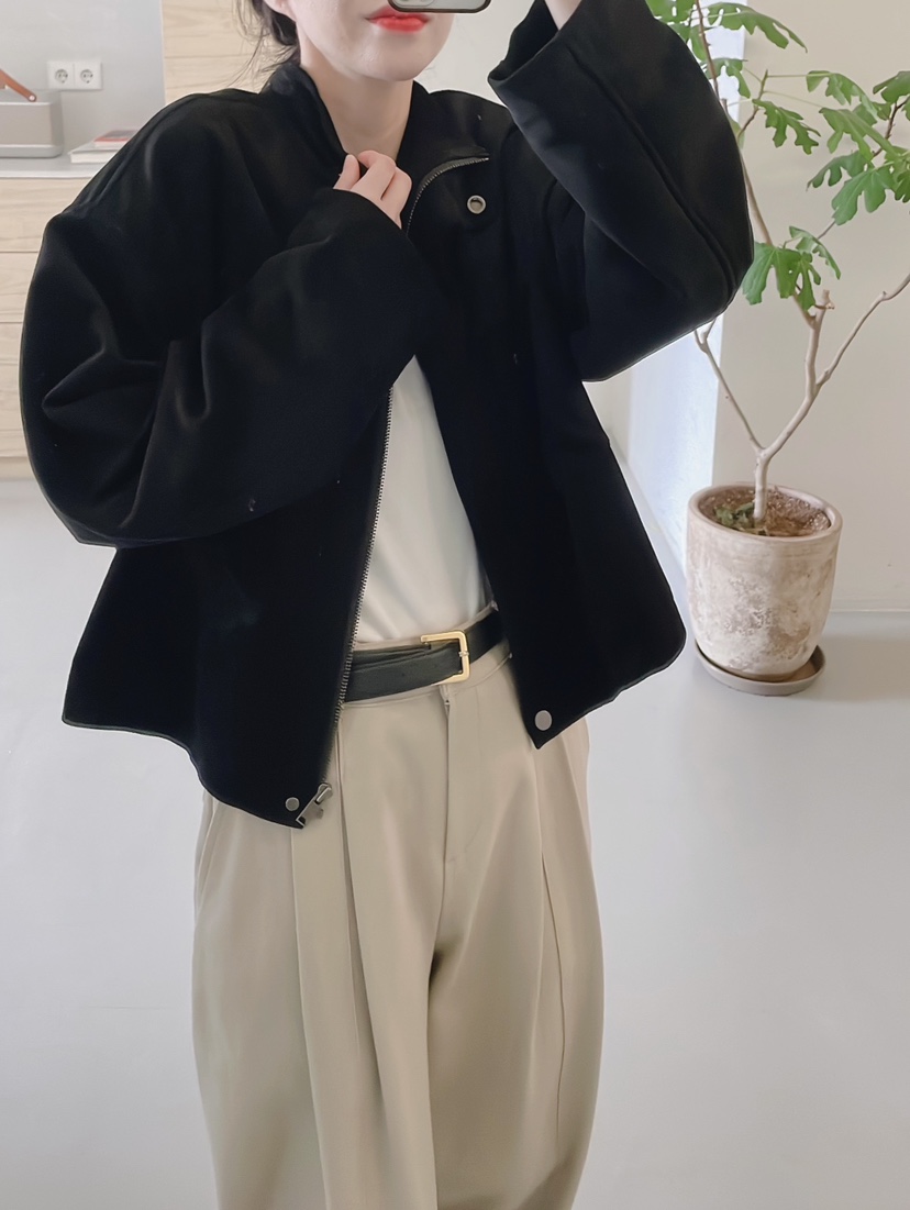 URBANE cloth東大門㊣代購女裝新品25秋冬推薦人氣夾克絨面革URBANE cloth夾克