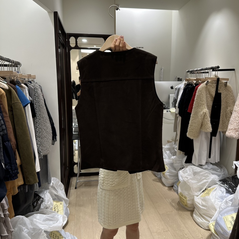 THEMORYPARK東大門㊣代購女士新品人氣休閑職業真品時尚馬甲THE MORY PARK馬甲