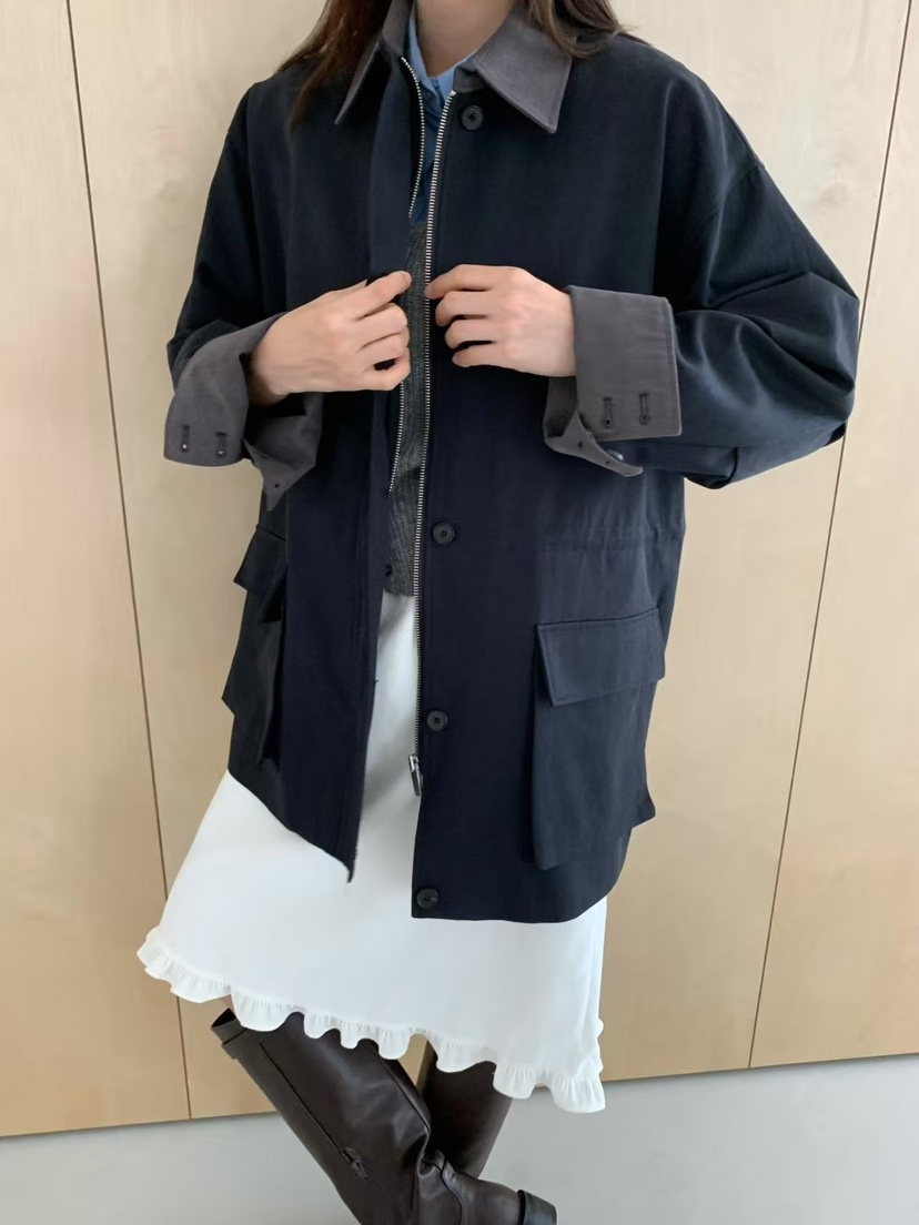 ANOU東大門㊣實拍女士新款時尚熱賣休閑推薦職業25秋冬夾克ANOU夾克