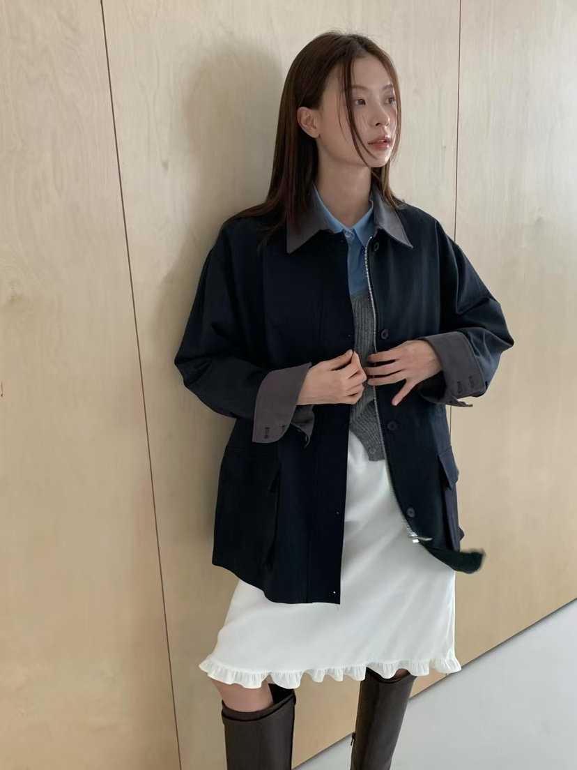 ANOU東大門㊣實拍女士新款時尚熱賣休閑推薦職業25秋冬夾克ANOU夾克