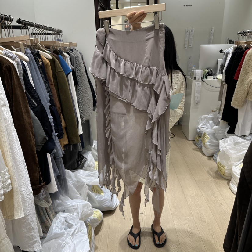 THEMORYPARK東大門㊣直郵女士新品人氣休閑真品時尚25秋冬長裙THE MORY PARK長裙圖色2