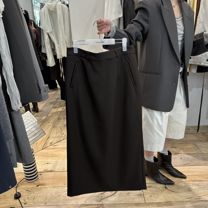 CREAM VILLA東大門㊣實拍女裝新品真品長裙CREAMVILLA長裙圖色2