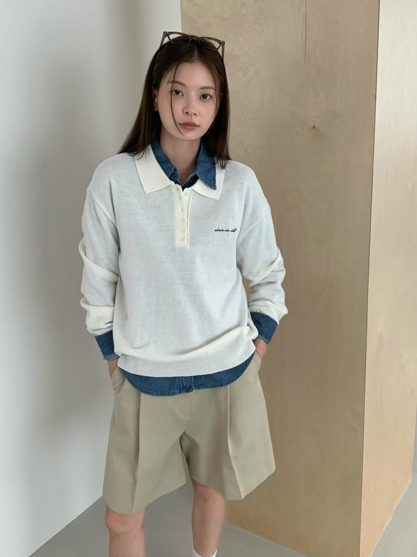 ANOU韓國代購㊣女裝新品熱賣職業時尚推薦25秋冬人氣真品短褲ANOU短褲