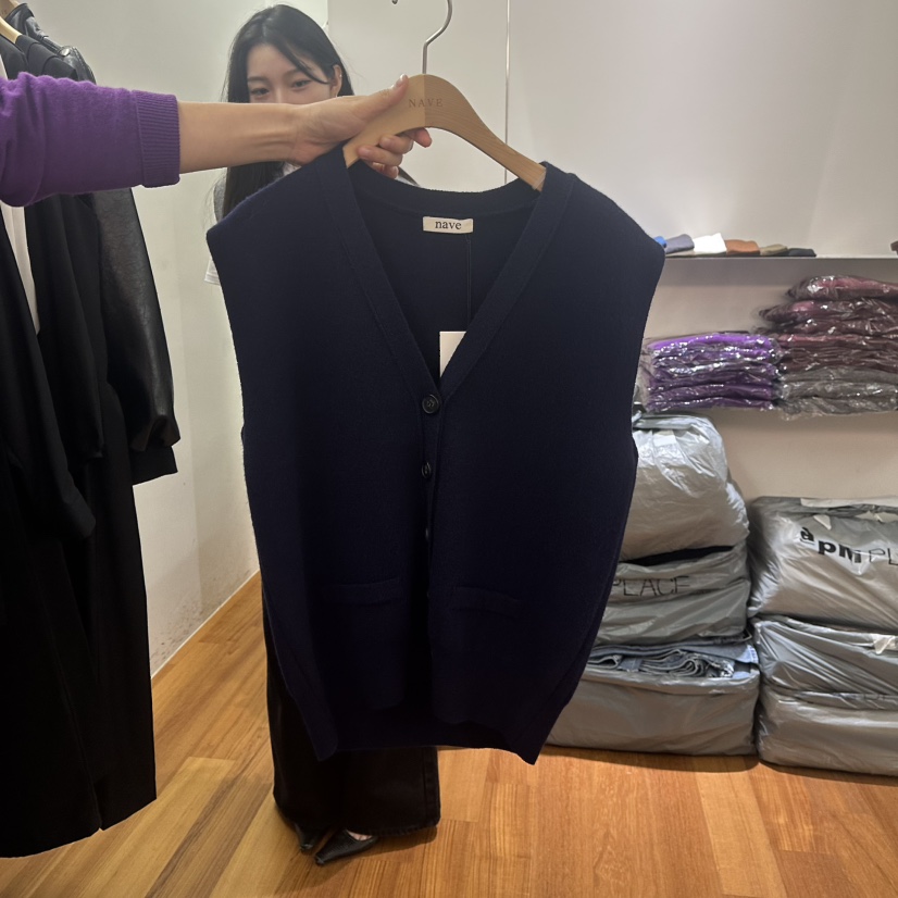 NAVE東大門㊣直郵女裝新品真品人氣時尚推薦職業休閑熱賣馬甲NAVE馬甲圖色3