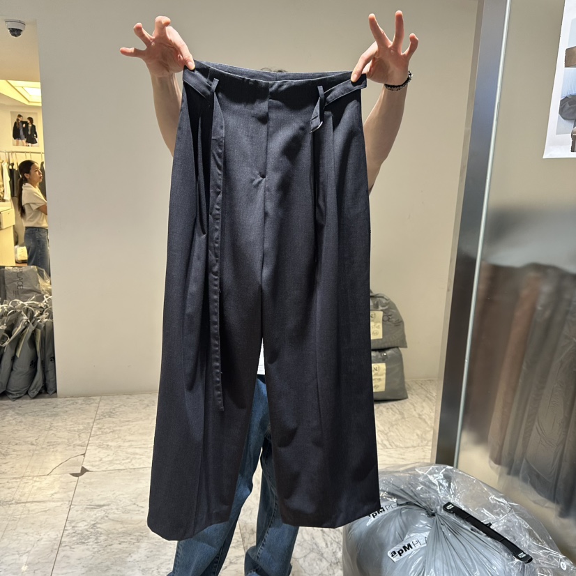 FAVOR-P韓國直郵㊣女士新款職業熱賣休閑真品休閑褲含腰帶FAVOR休閑褲圖色2