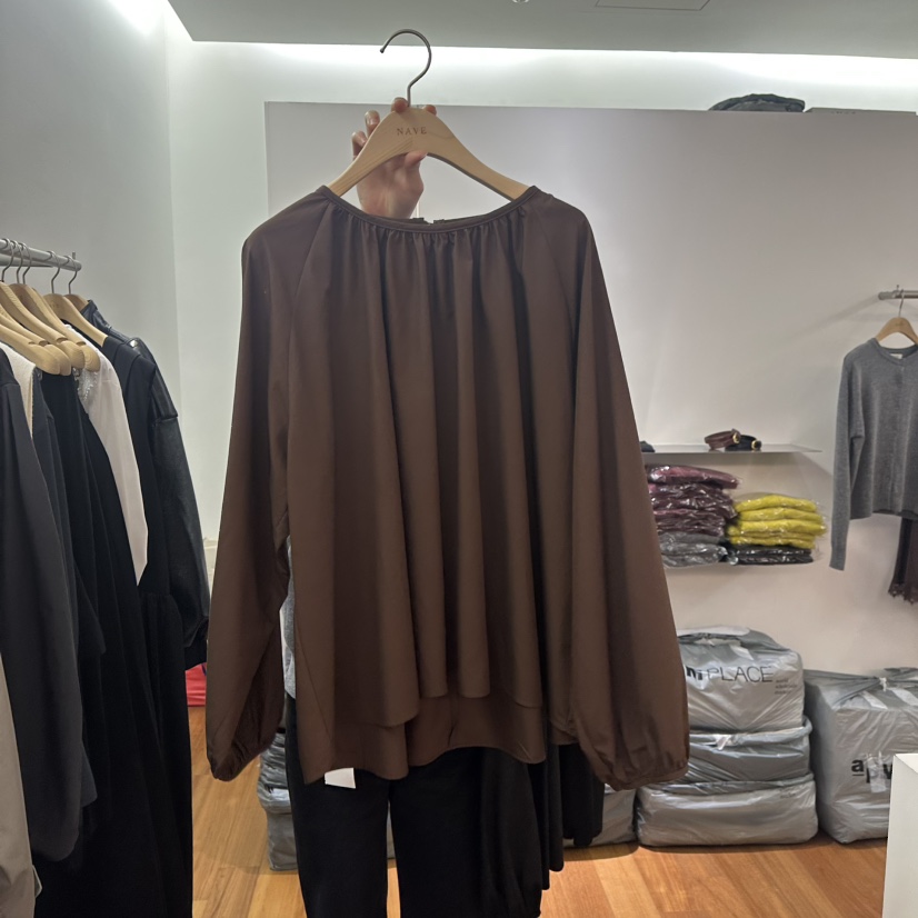 NAVE東大門㊣代購女士新品職業人氣熱賣25秋冬時尚襯衫蕾絲衫NAVE襯衫/蕾絲衫圖色3