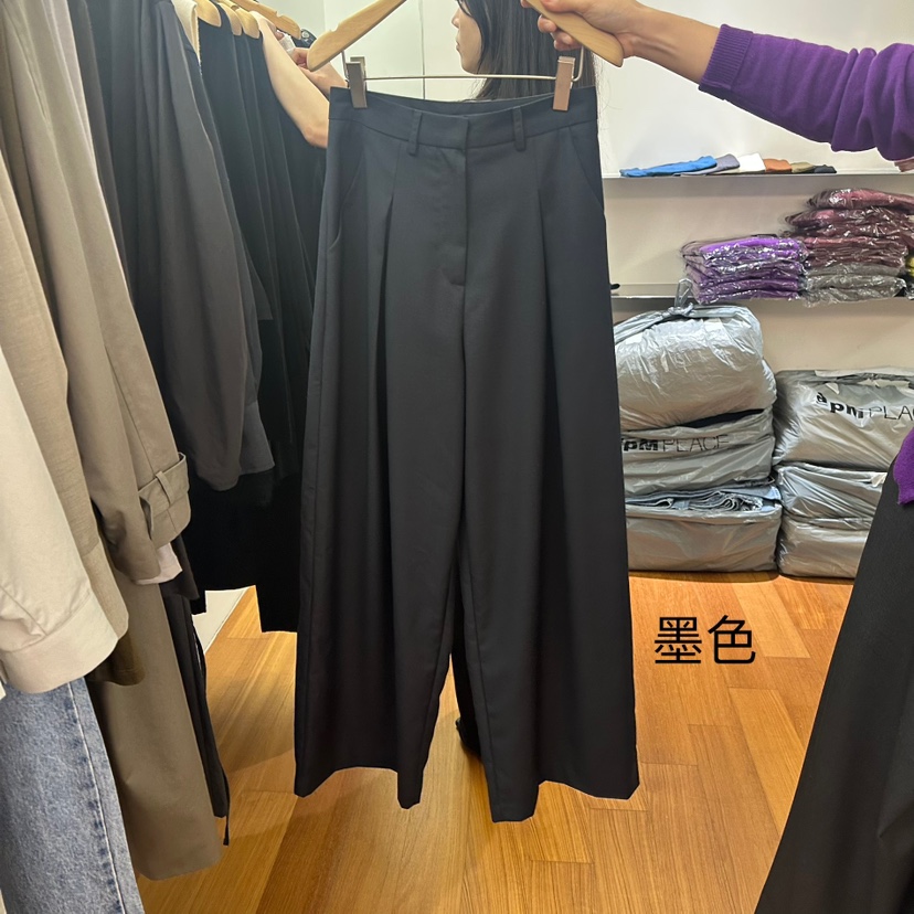 NAVE韓國代購㊣女裝新品職業休閑推薦真品熱賣25秋冬休閑褲NAVE休閑褲圖色3