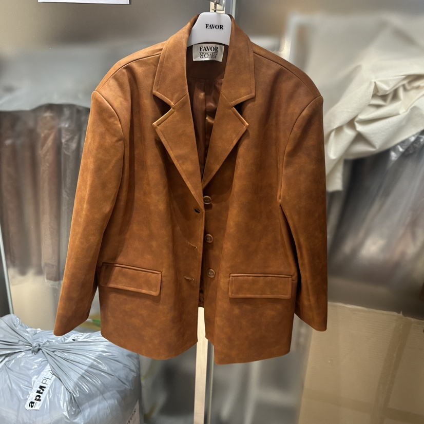 FAVOR-P東大門㊣直郵女裝新品熱賣時尚推薦25秋冬人氣夾克FAVOR夾克