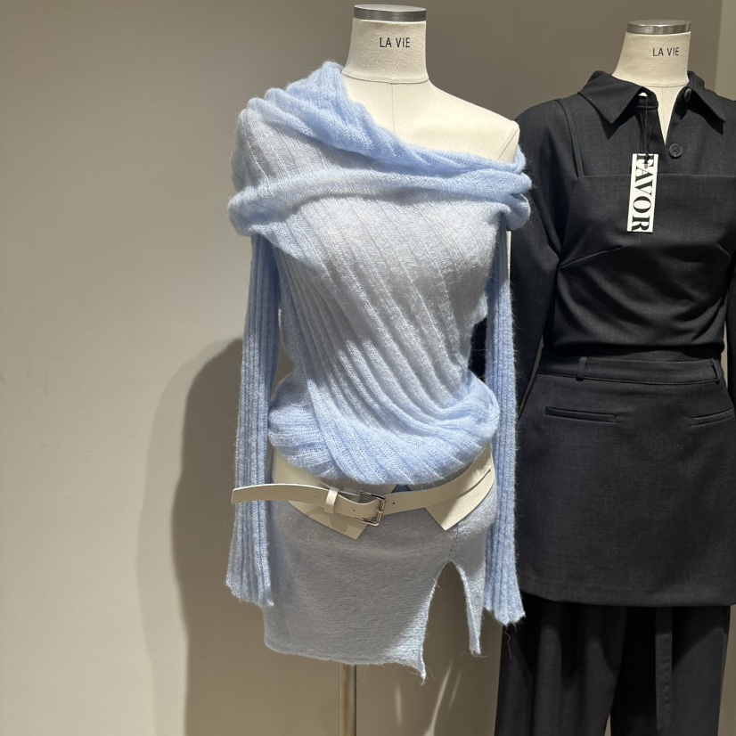 FAVOR-P東大門㊣代購女士新品真品休閑人氣連衣裙不含腰帶FAVOR連衣裙圖色3