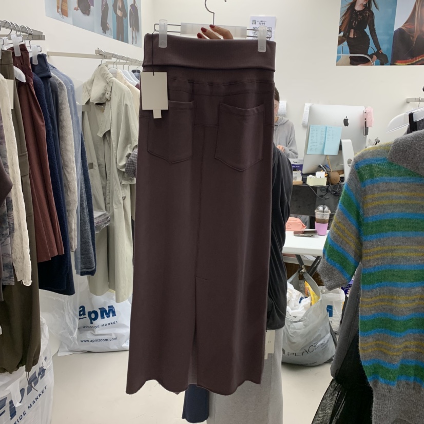 SOLD OUT韓國代購㊣女士新品25秋冬人氣真品推薦半身裙中短裙SOLD OUT半身裙/中短裙