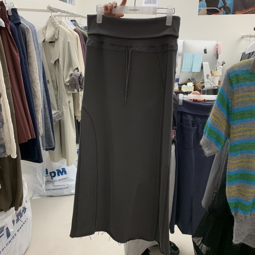 SOLD OUT韓國代購㊣女士新品25秋冬人氣真品推薦半身裙中短裙SOLD OUT半身裙/中短裙圖色2